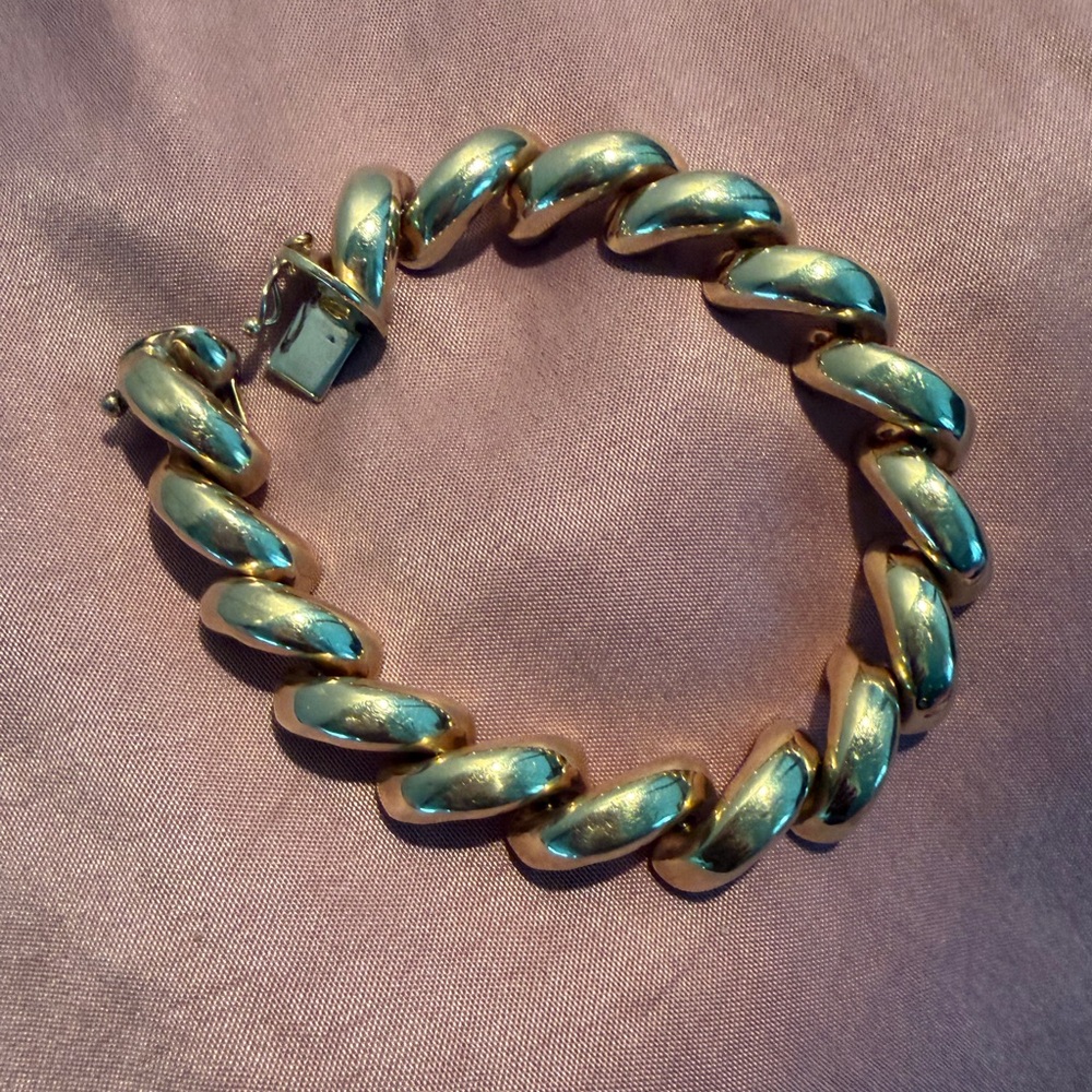 14KT Gold San Marco Link Bracelet